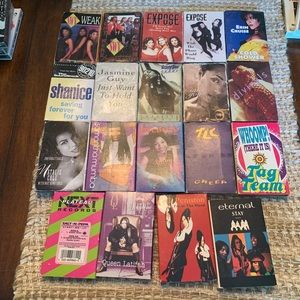 Cassette Tape Lot of  19 Singles 90's  R&B  Rap